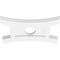 Ekena Millwork Haven Architectural Grade PVC Ceiling Medallion, 16"W x 10 5/8"H x 3"ID x 3 1/2"C x 1"P, One-Piece CMP16X10HN-03000 - alternate 2